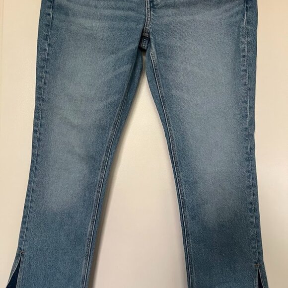NWT American Eagle 90s Low Rise Skinny Kick Stretch Boot Cut Jeans 4, 27W NEW - Picture 4 of 14